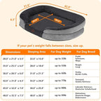 Dwanton Orthopedic Dog Bed for Large Dogs - Image 4