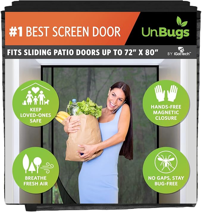 UnBugs Magnetic Screen Door by UnBugs