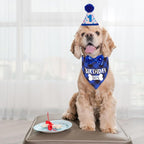 ADOGGYGO Boy Dog Birthday Bandana & Bow Set - Image 2