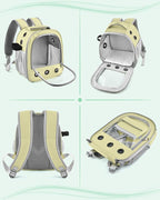 Guinea Pig Carrier Backpack, Portable Rabbit Travel Carring Bag - Image 3