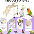 kathson Bird Perches Cage Toys - Image 4