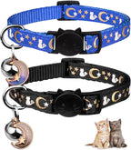 Baeuppit 2PCS Breakaway Cat Collars by Baeuppit