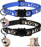 2PCS Breakaway Cat Collars by Baeuppit