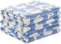 1 Pack 3 Blankets Super Soft Fluffy Premium Cute Elephant Pattern Pet Blanket by luciphia