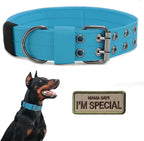 Tactical Dog Collar Military Adjustable Dog Collars Soft Nylon Training Collar by Periflowin