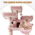 SHA CERLIN 81 Inches Extra Large Cat Tree - Image 4