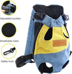 Pet Carrier Backpack, Adjustable Backpack Legs Out Easy-fit Chest Carrier - Image 3