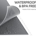 ESTHELLO Cat Litter Mat Large, Cat Litter Trapping Mat, Honeycomb Double Layer - Image 4