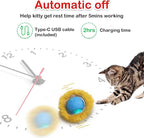 Interactive Cat Toys Ball Fast Rolling in Pocket, Motion Activate Chirping Cat - Image 6