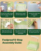 Pawfly Automatic Bird Bath for Cage, Bird Bath - Image 3