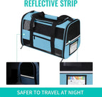 Soft - Sided Pet Carrier for Cats and Small Dogs, Airline - Approved, Foldable - Image 3