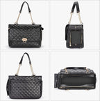 Fashion Pet Carrier Dogs Cat Small Animals Purse Bag, Leather Pet Carriers Dog - Image 2