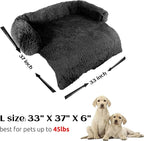 HachiKitty Dog Sofa Bed Cover, Plush Couch Protector, Washable Pet Mat - Image 5