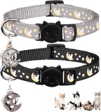 2Pcs Breakaway Cats Collars Cat Collars by Baeuppit