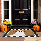 Tinideya 2 Pcs Door Mat Welcome Non Slip Coir Mats Floor Layering Doormats - Image 5