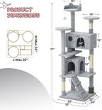 MoNiBloom 77 Inch Cat Tree Tower - Image 2