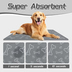 Le courant Dog Bowl Mats for Feeding, Cat Feeding Mat, Non-Slip Super Absorbent - Image 2