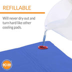 K&H Pet Products Coolin' Pet Pad Dog Mat, Portable Dog Cooling Mat - Image 3