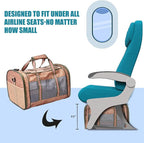 Soft-Sided Kennel Pet Carrier for Small Dogs, Airline Approved Cat Carriers Dog - Image 4