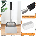 Hortsun 32 Inch Cat Litter Scooper Metal Long Handle - Image 3