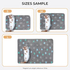 1 Pack 3 Blankets Super Soft Fluffy Premium Cute Cat Pattern Pet Blanket - Image 4