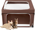 EHEYCIGA 42x42x26 Inches Puppy Playpen by EHEYCIGA