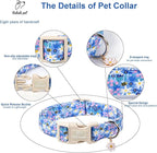 Floral Dog Collar for Small Dogs - Image 3