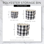 Bone Dry Pet Storage Collection Collapsible Bin, Small Round - Image 9