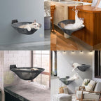 Cat Hammock Wall Mounted, Foldable & Stable Cat Beds- Breathable Cat Wall - Image 5