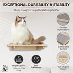 Snuggle & Play Cat Wall Shelves & Climbing System – Modern Furniture Set - Image 4