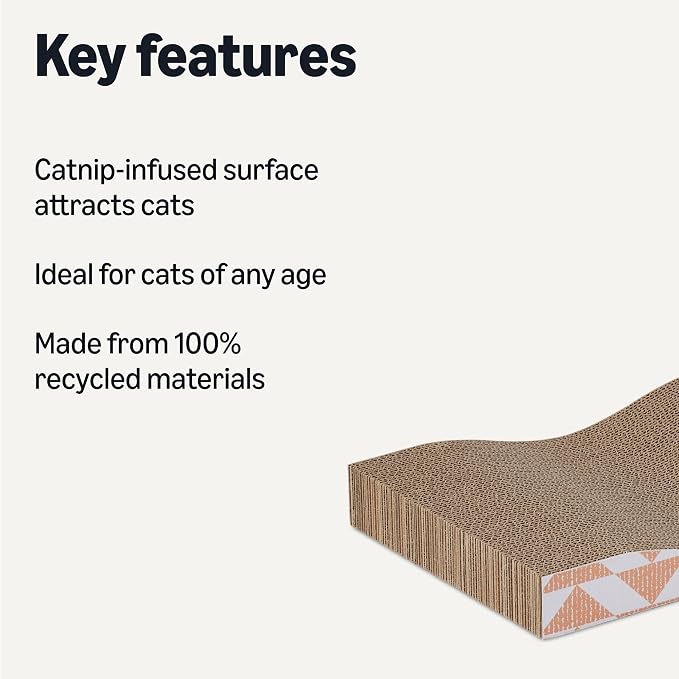 Amazon Basics New Cat Scratch Post, Single Layer - Image 2