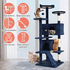 54in Cat Tree Cat Climbing Tower - Image 6