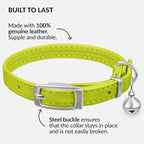 CollarDirect Leather Cat Collar - Image 2