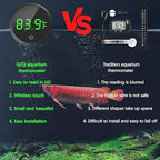 QZQ Fish Tank Thermometer Aquarium Thermometer Wireless Touch Stick Digital - Image 5