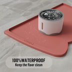 OHMO Dog Food Mat w/Residue Collection Pocket Silicone Pet Feeding Mat - Image 6