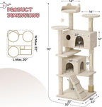 MoNiBloom 70 Inch Cat Tree Tower - Image 2
