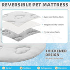 KOOLTAIL Cat Cooling Mat, Upgraded Two Sided Cooling Pad - Image 2