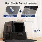 FURTIME Stainless Steel Litter Box - Image 7