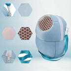 Pet Carrier Backpack for Small Animals, Travel Handbag for Cat, Guinea Pig - Image 3