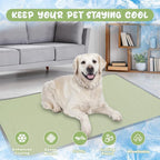 Summer Dog Cooling Mat Washable Ice Silk Self Cool Pad - Image 2