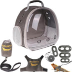 Bearded Dragon Carrier Backpack by halinfer