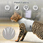 Kitty Harness and Leash for Walking Escape Proof Breathable Mesh Fabric - Image 4