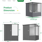AECOJOY 5 x 5 FT Outdoor Large Bird Cage, Parrot Cage - Image 3
