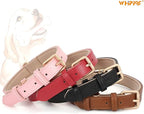 WHIPPY Airtag Leather Dog Collar GPS Tracker Air Tag Puppy Collar Adjustable - Image 6