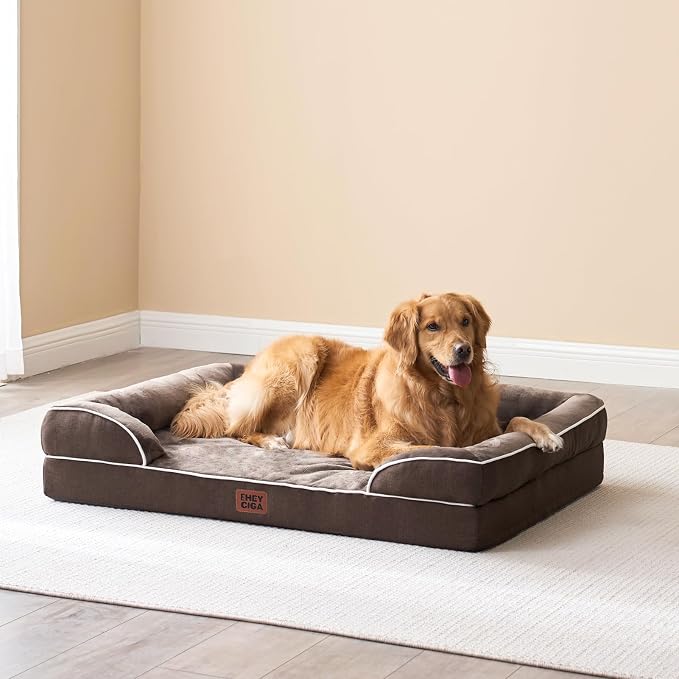 EHEYCIGA Orthopedic XL Dog Beds, Waterproof Memory Foam Dog Bed - Image 8