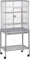 ZENY 53-Inch Bird Flight Cage, Wrought Iron Standing Large by ZENY