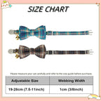 2 Pack Soft Cotton Cat Collars - Image 2