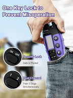 Bousnic Dog Shock Collar 2 Dogs - 3300 ft Waterproof Training Collar - Image 5