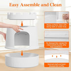 Lifewit Cat Litter Box, Hidden Enclosure Litter Tray - Image 6