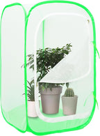 Mesh Plant Tent Enclosure, Pop-Up Cage Plant Cover, Outdoor Garden Protection by FCIHROSITCE